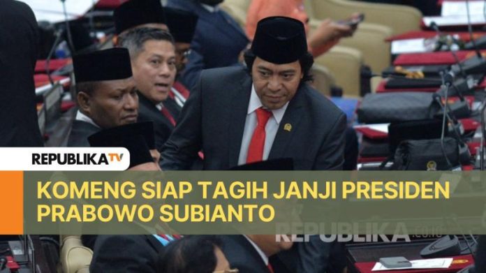 Komeng Siap Tagih Janji Presiden Prabowo Subianto