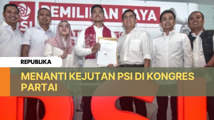 PSI Gelar Kongres Partai di Solo, Jokowi Hadir, Prabowo-Gibran Belum